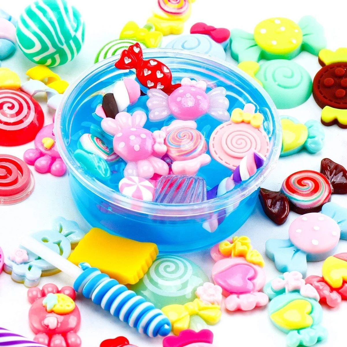 30pcs Random Candy Slime Charm - Resin Art Notes 리뷰 및 가격