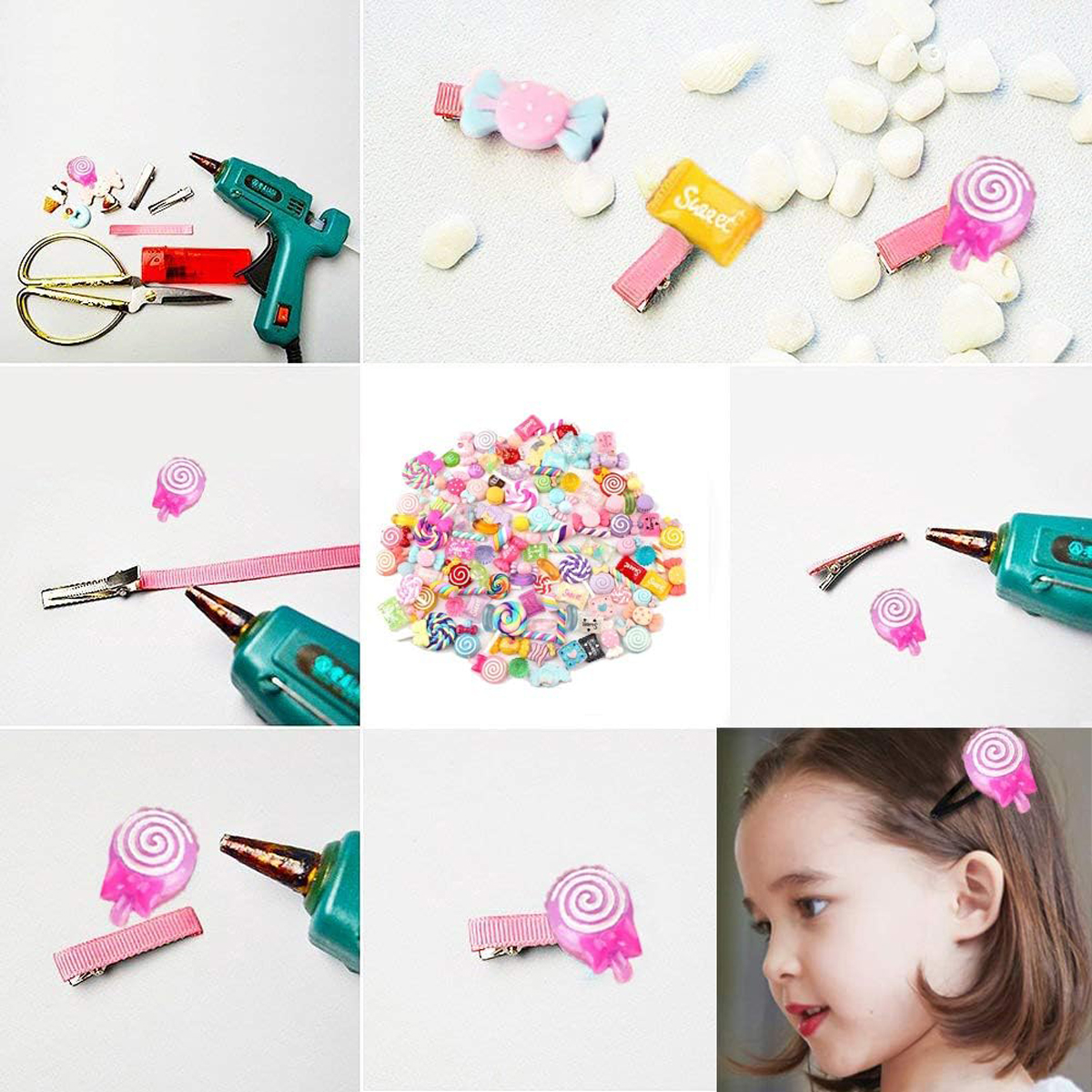 30pcs Random Candy Slime Charm - Resin Art Notes 리뷰 및 가격