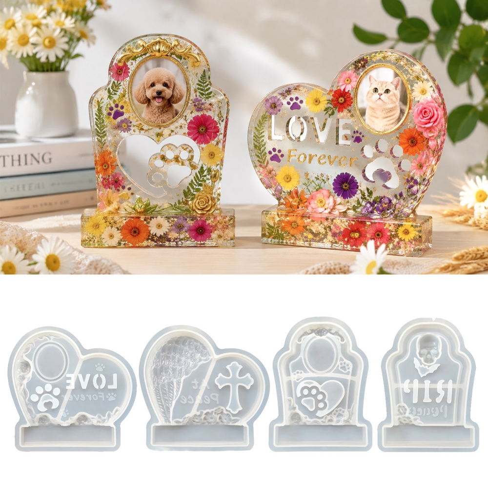S0304 Heart-Shaped Tombstone M - Resin Art Frame 리뷰 및 가격