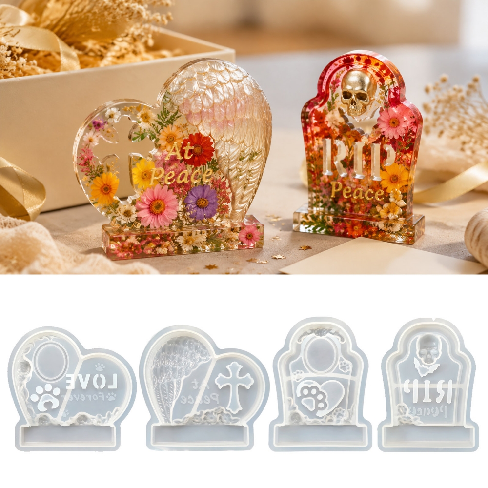 S0304 Heart-Shaped Tombstone M - Resin Art Frame 리뷰 및 가격