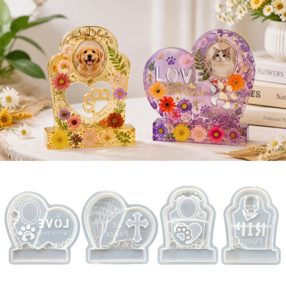 S0304 Heart-Shaped Tombstone M - Resin Art Frame 리뷰 및 가격