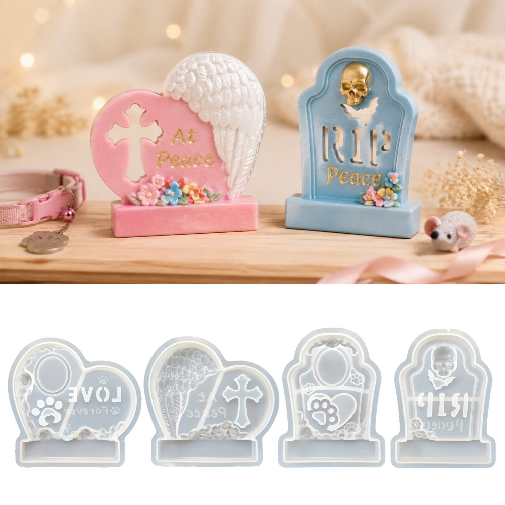 S0304 Heart-Shaped Tombstone M - Resin Art Frame 리뷰 및 가격