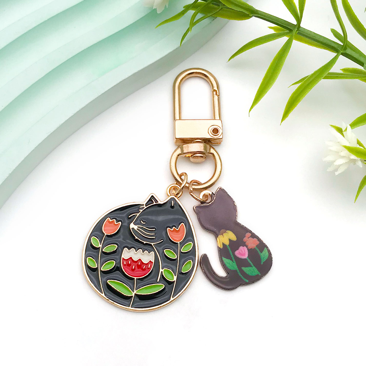 5/10pcs Resin Popular Cat Char - Resin Art Bracelet 리뷰 및 가격