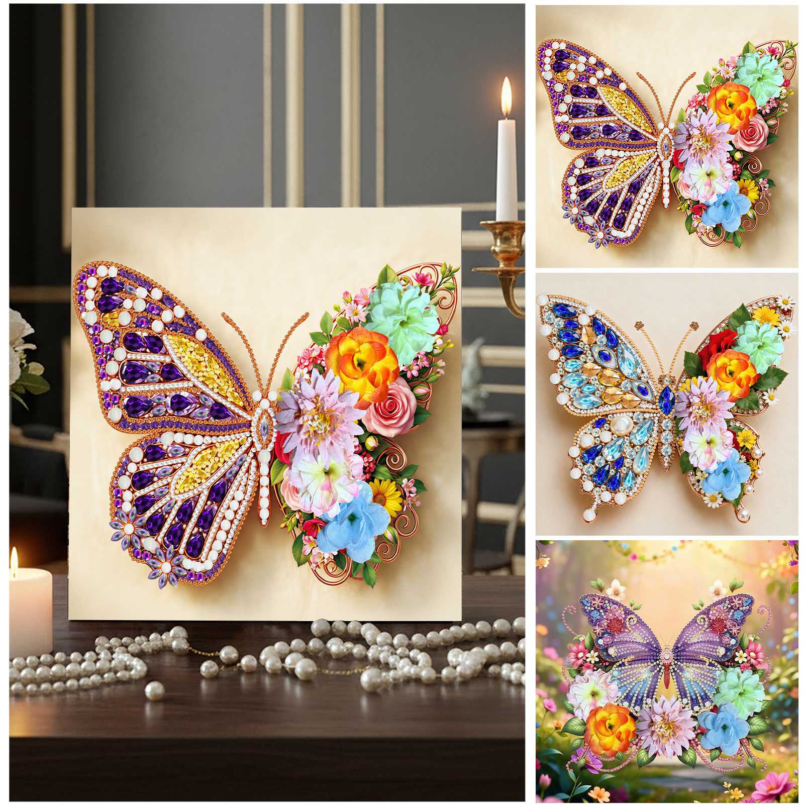 Butterfly DIY Diamonds Dots Ge - Resin Art Frame 리뷰 및 가격