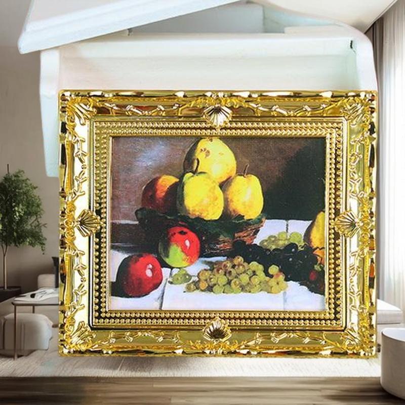 1Pcs Miniature Doll House Wall - Resin Art Frame 리뷰 및 가격