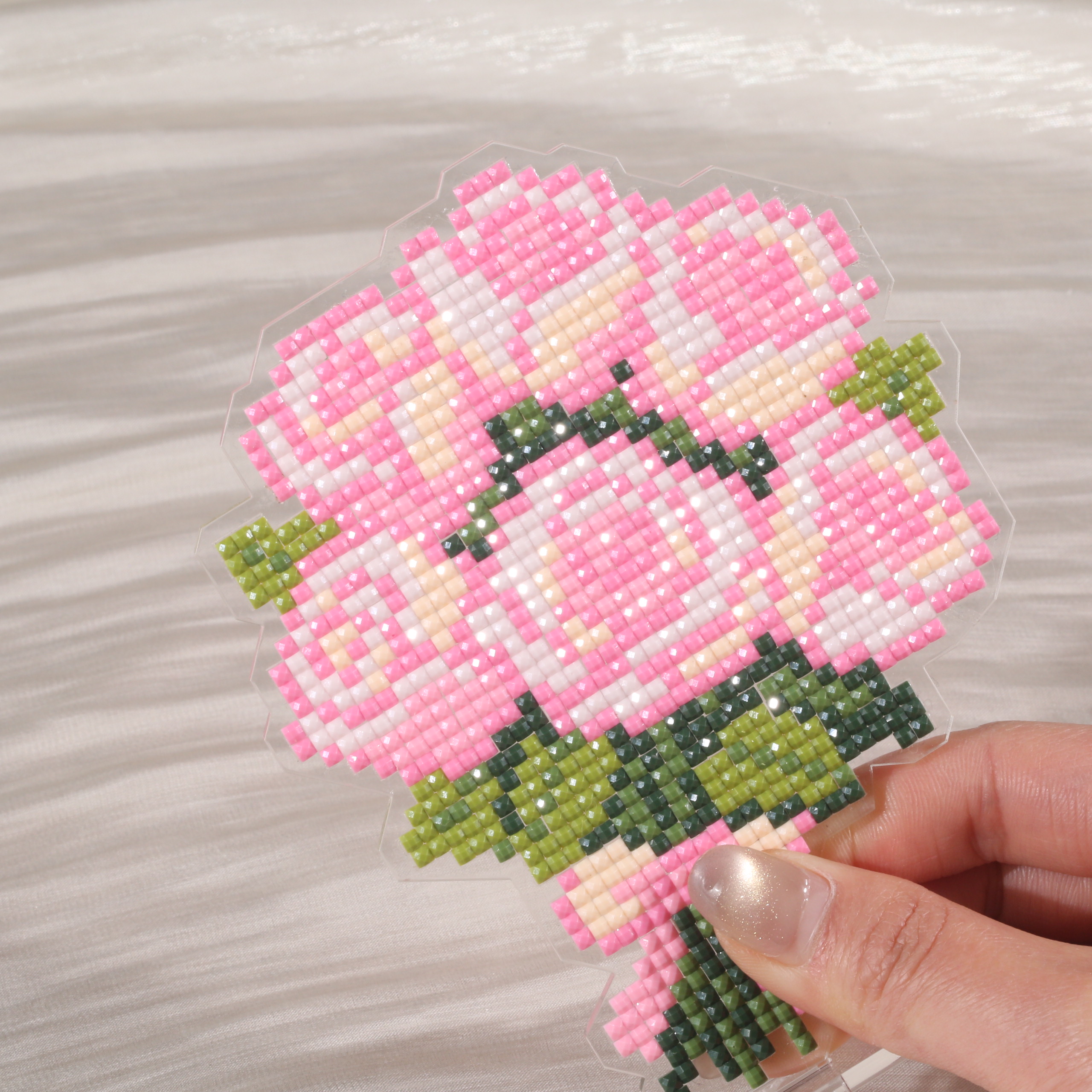 ForeverYoung Pink Rose Bouquet - Resin Art Of Rose 리뷰 및 가격