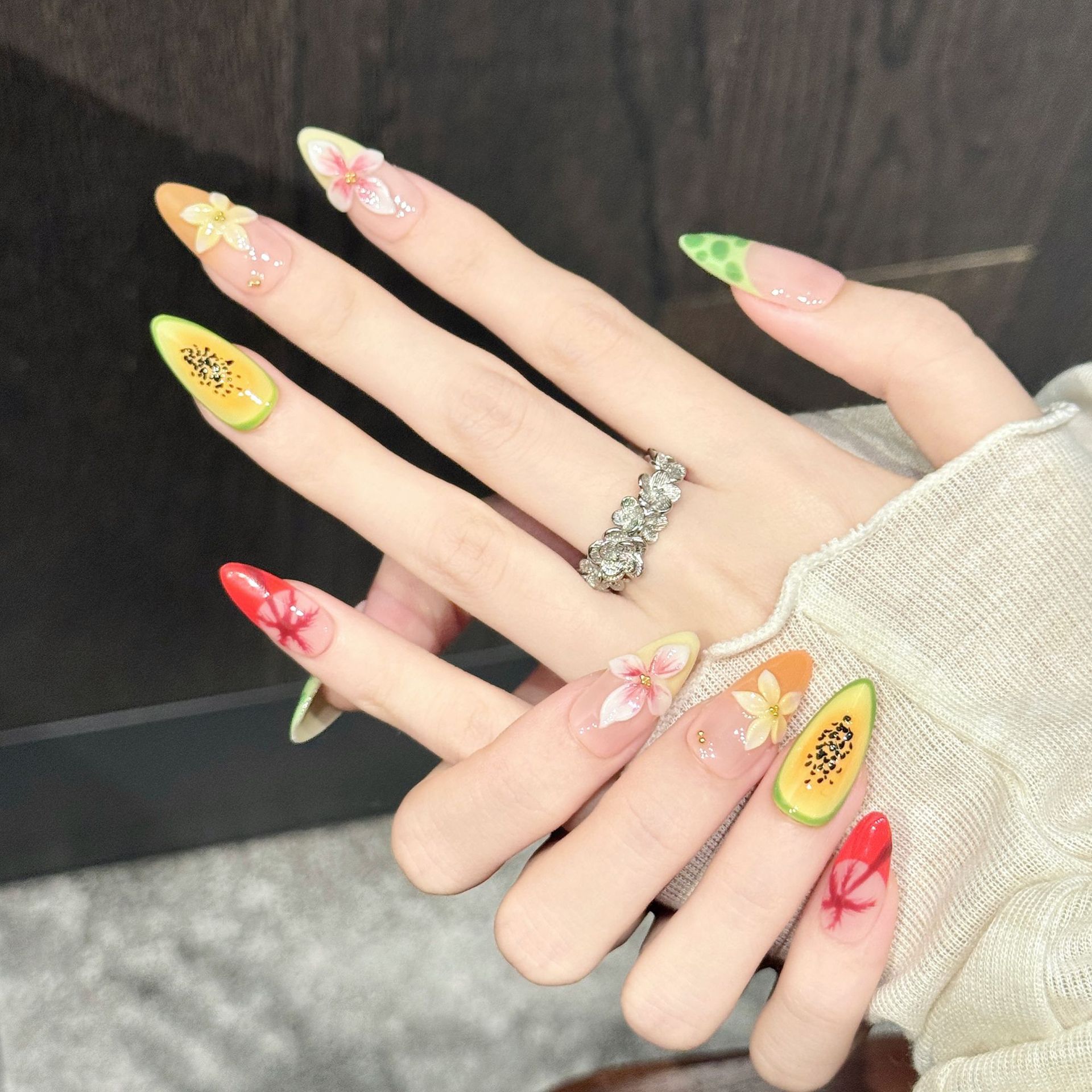 10pcs Hand-Pressed Medium Almo - Resin Art Using Flowers 리뷰 및 가격