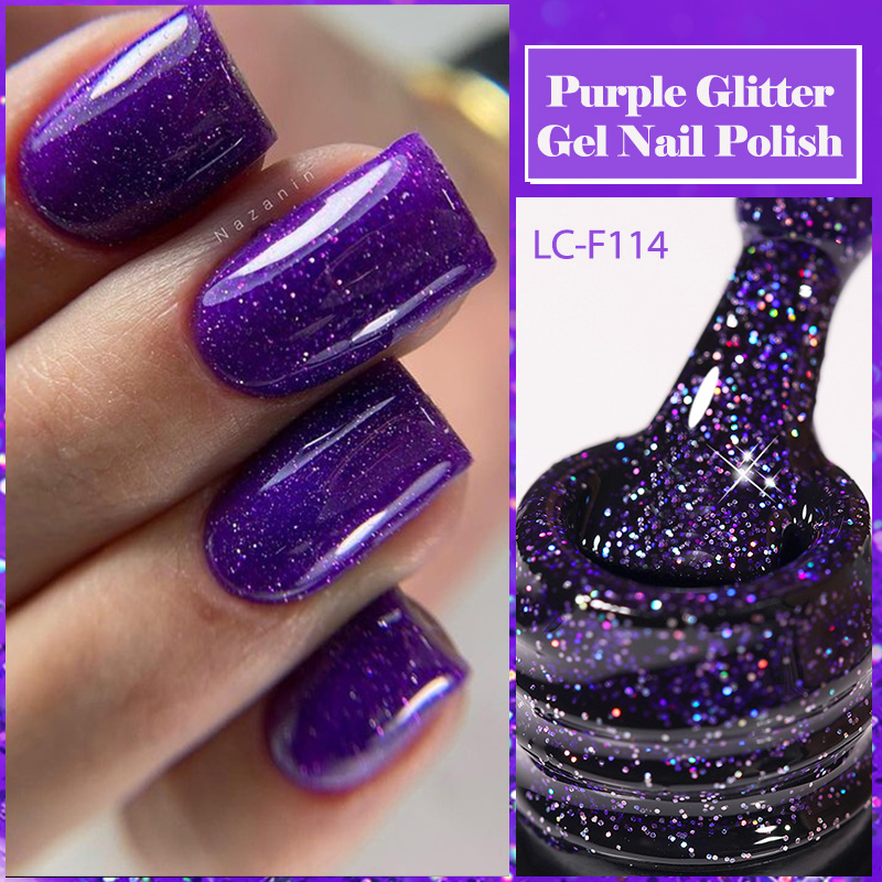 LILYCUTE Purple Glitter Sequin - Resin Art Purple 리뷰 및 가격