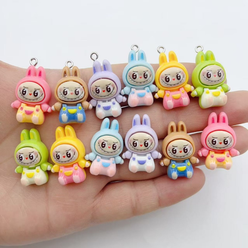 10Pcs Kawaii Rabbit Strawberry - Resin Art Notes 리뷰 및 가격