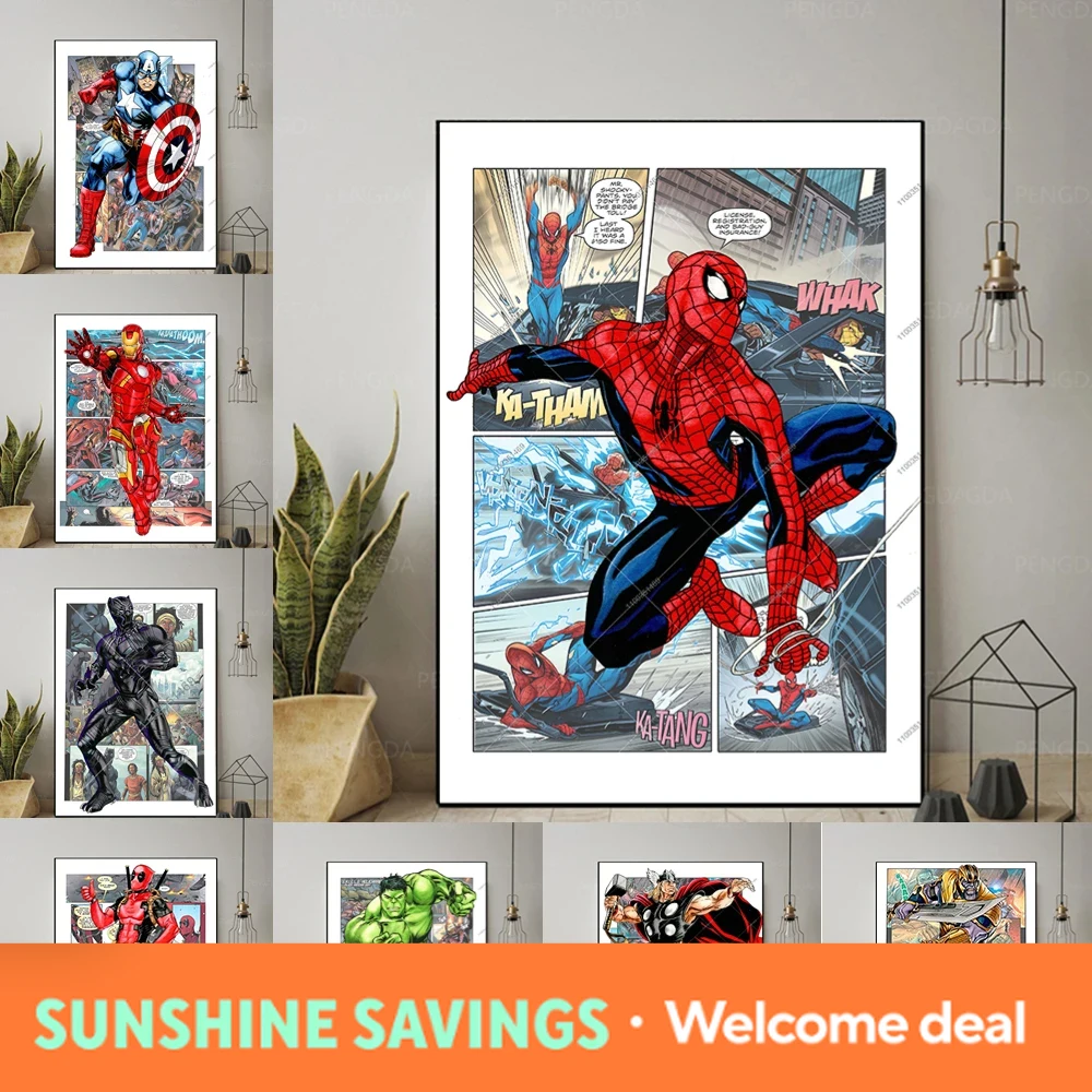 new Marvel Movie Avengers Wall - Resin Art For Kids 리뷰 및 가격