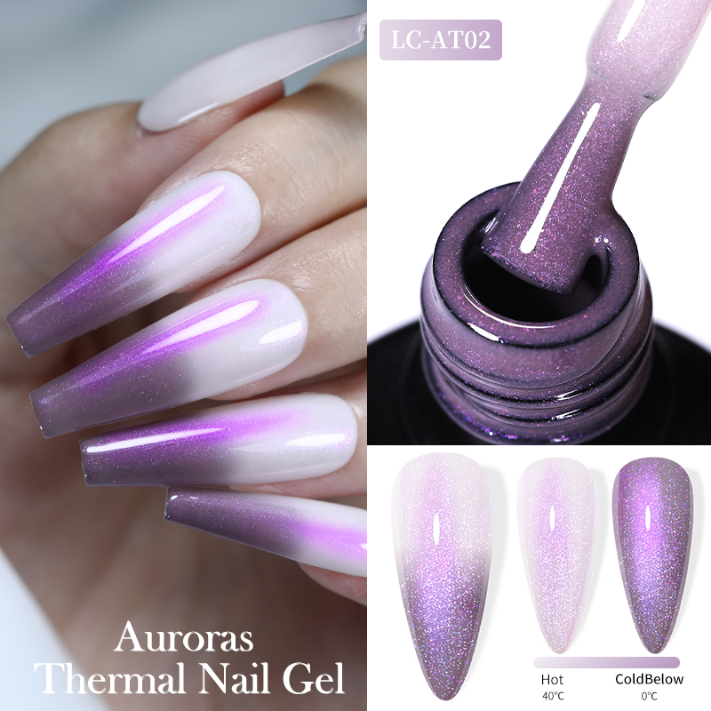 LILYCUTE 7ML Auroras Thermal G - Resin Art Purple 리뷰 및 가격