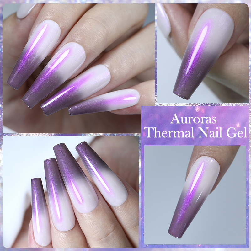 LILYCUTE 7ML Auroras Thermal G - Resin Art Purple 리뷰 및 가격