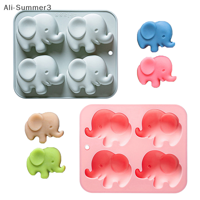4-hole Baby Elephant Silicone  - Resin Art Accessories 리뷰 및 가격