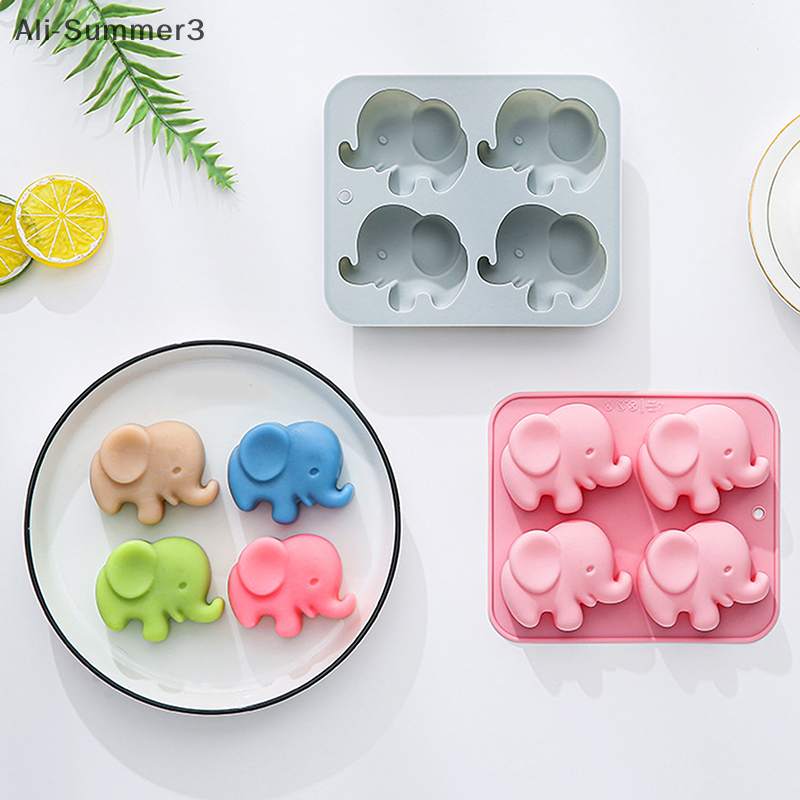 4-hole Baby Elephant Silicone  - Resin Art Accessories 리뷰 및 가격