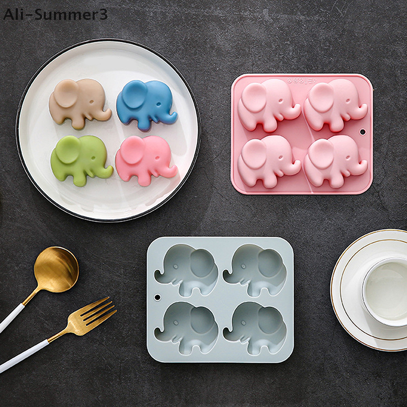 4-hole Baby Elephant Silicone  - Resin Art Accessories 리뷰 및 가격