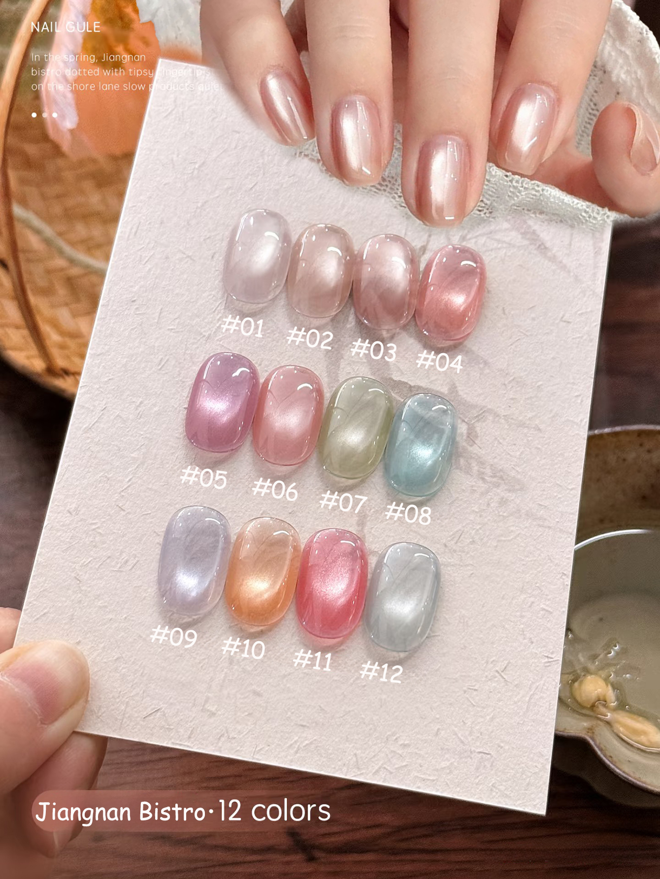 1-12pcs SHAKA Spring Jiangnan  - Resin Art Purple 리뷰 및 가격