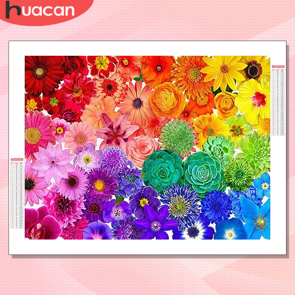 HUACAN Diamond Art Kits Flower - Resin Art Of Rose 리뷰 및 가격