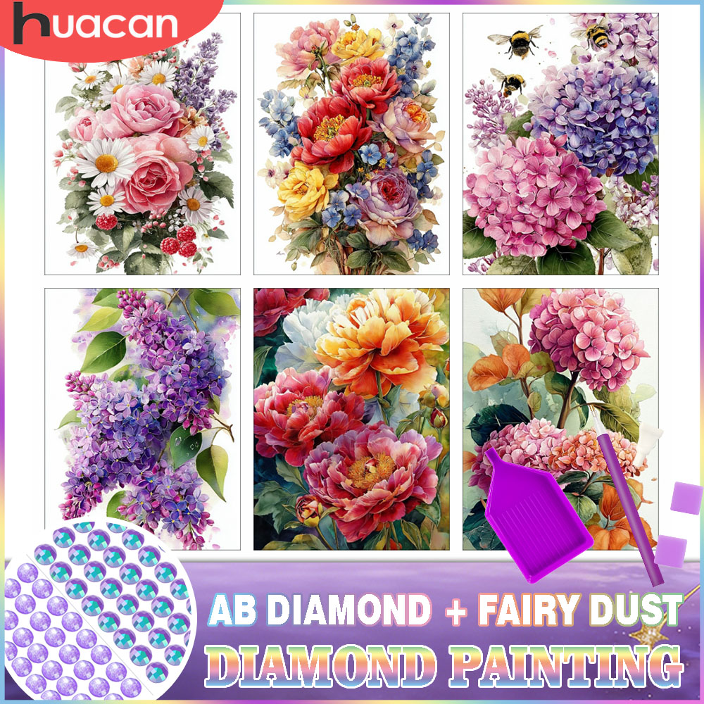 HUACAN Diamond Painting Kit Fl - Resin Art Of Rose 리뷰 및 가격