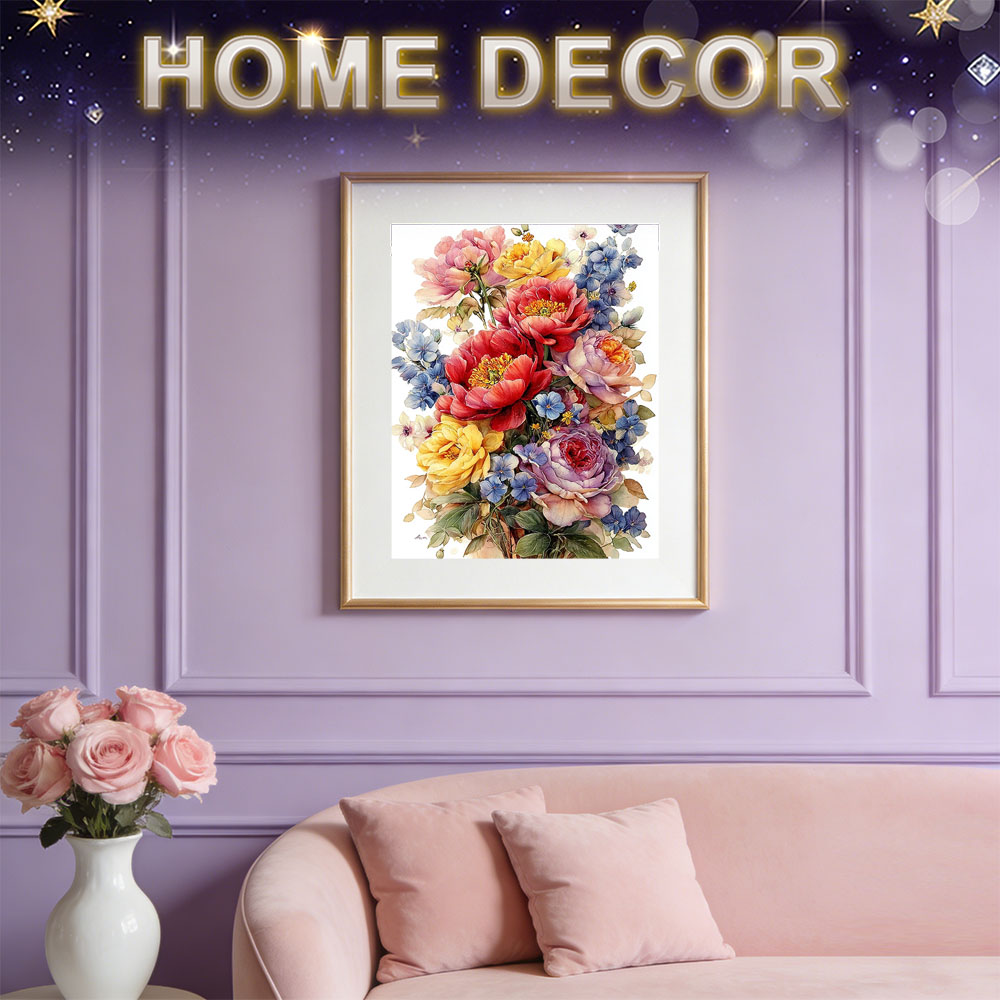 HUACAN Diamond Painting Kit Fl - Resin Art Of Rose 리뷰 및 가격