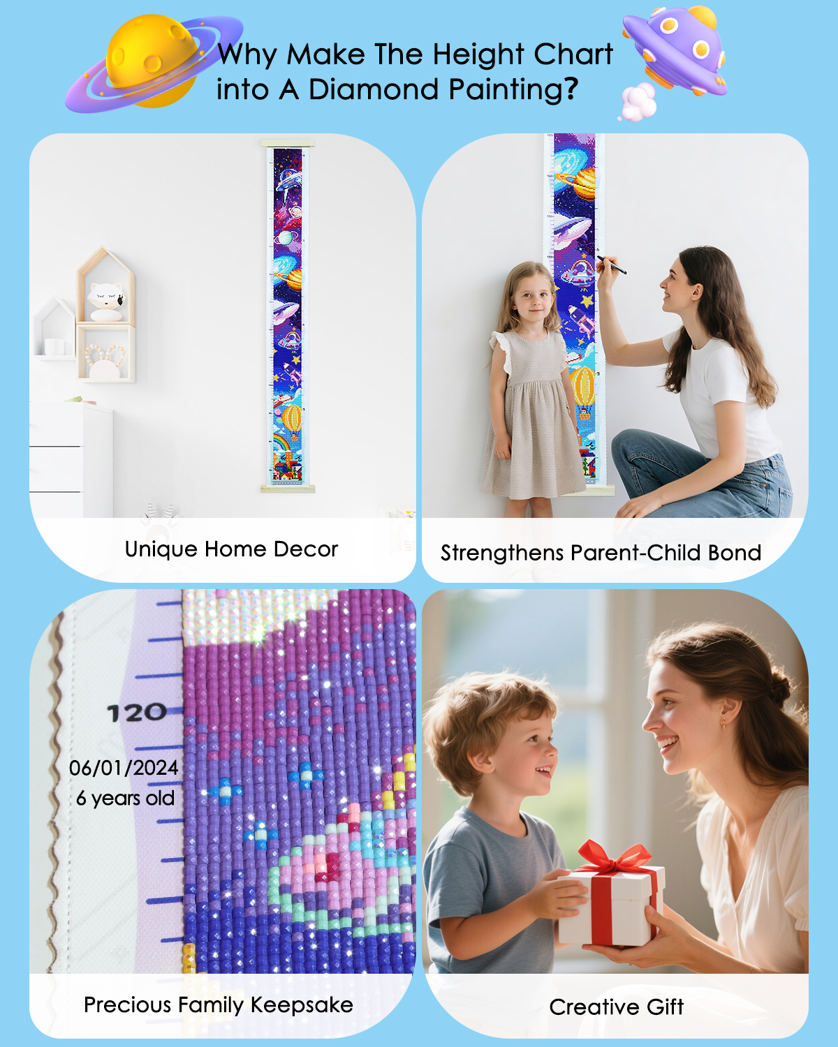 ForeverYoung DIY Growth Chart  - Resin Art For Kids 리뷰 및 가격