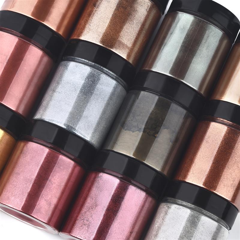50g Shimmer Metallic Gold Silv - Resin Art Letters 리뷰 및 가격