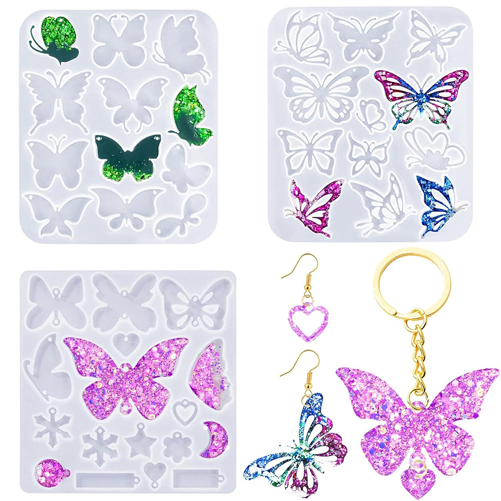 Resin Earring Molds Butterfly  - Resin Art Earrings Kit 리뷰 및 가격