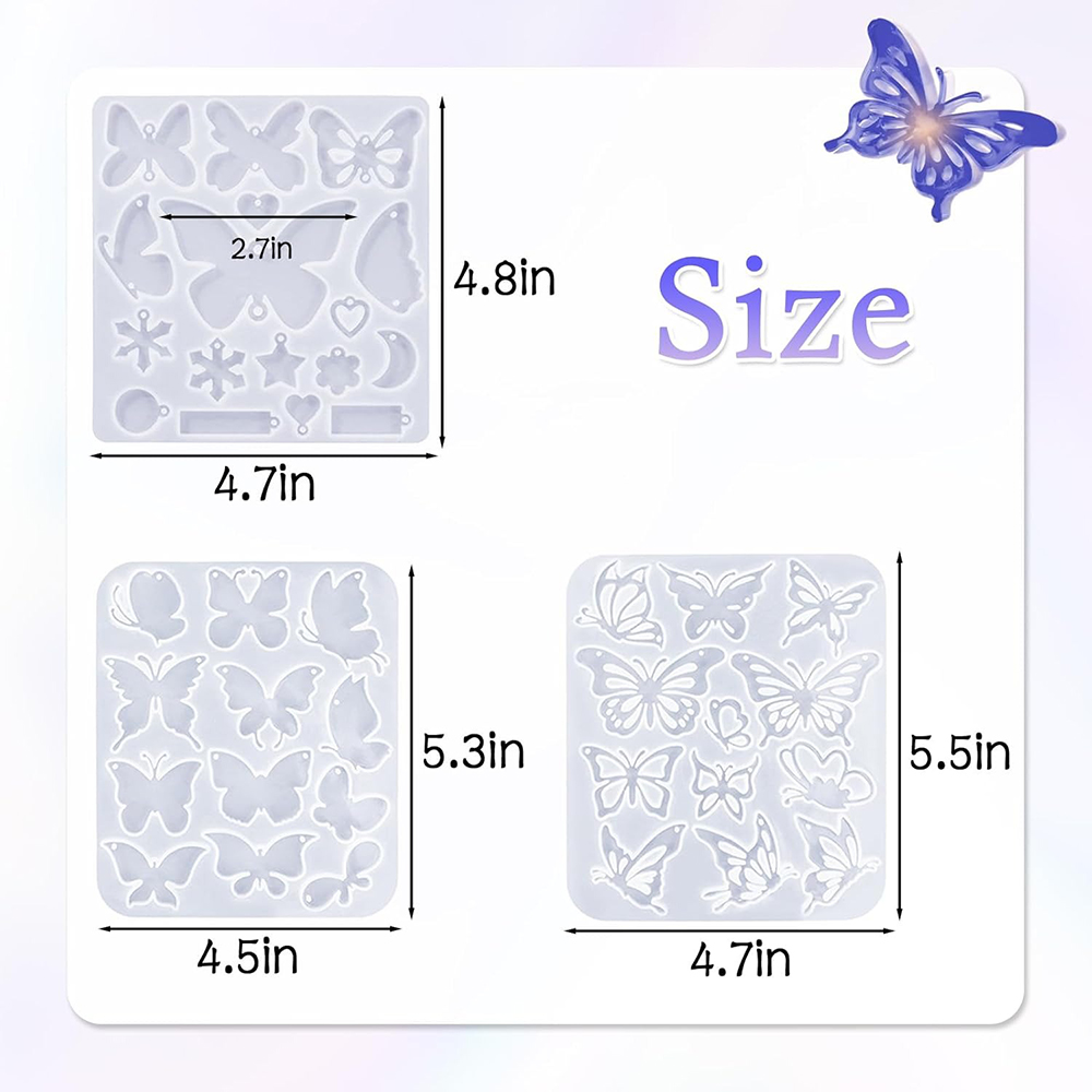 Resin Earring Molds Butterfly  - Resin Art Earrings Kit 리뷰 및 가격