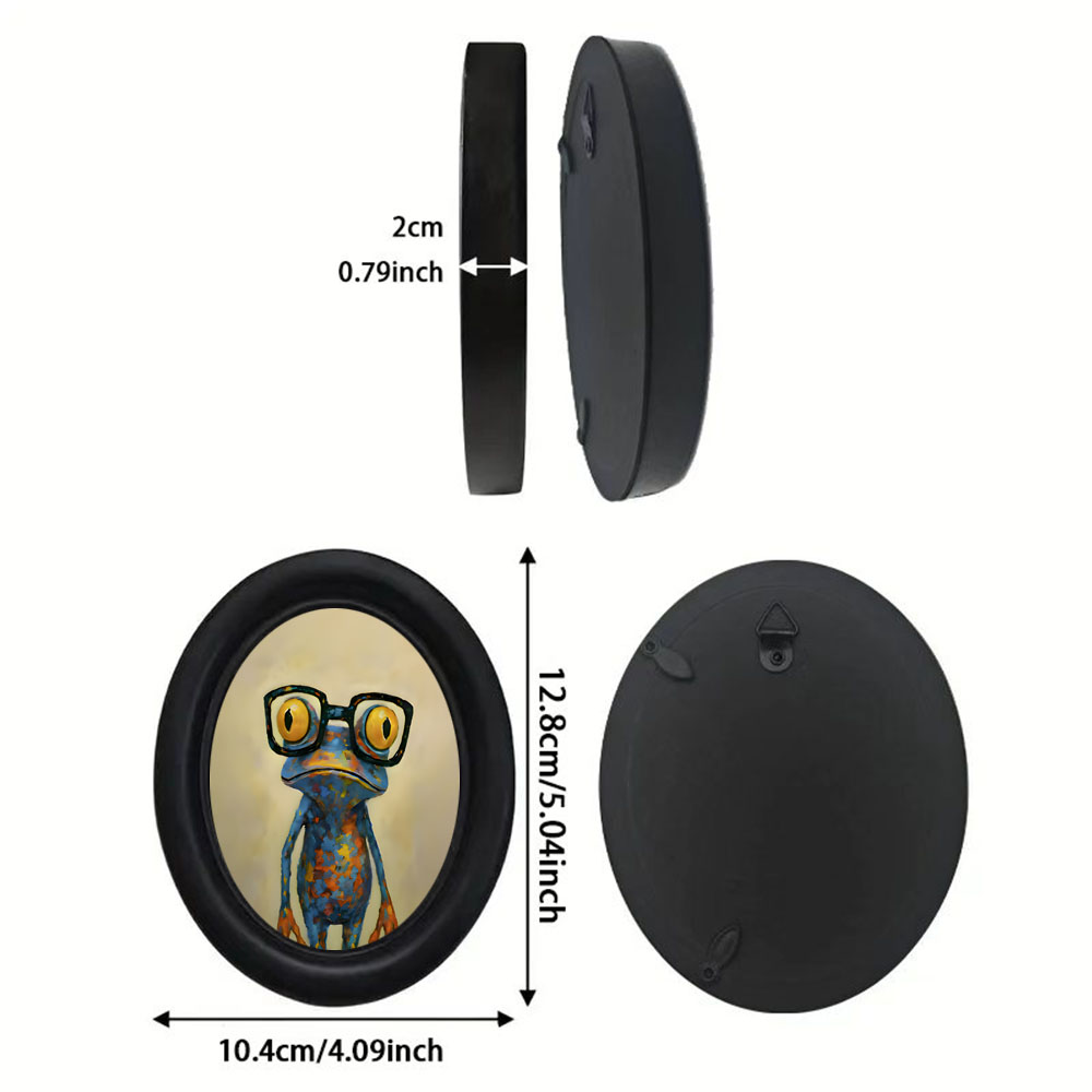 1 Piece of Trendy Frog-Pattern - Resin Art Frame 리뷰 및 가격
