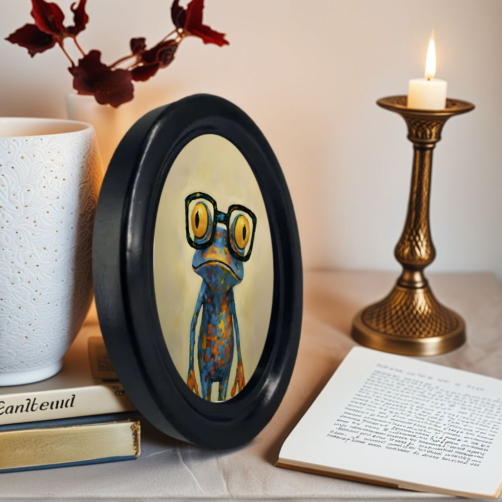 1 Piece of Trendy Frog-Pattern - Resin Art Frame 리뷰 및 가격
