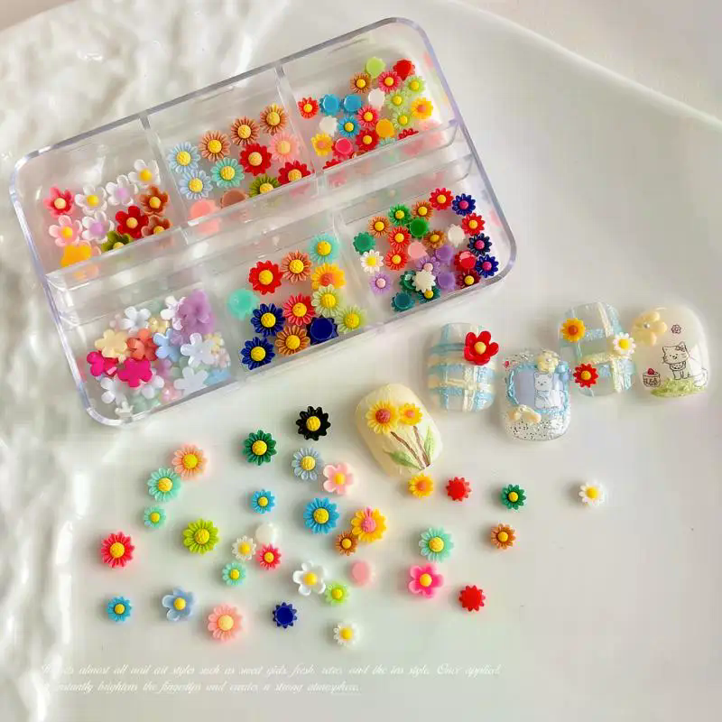 Summer Vibe Sunflower Nail Cha - Resin Art Using Flowers 리뷰 및 가격
