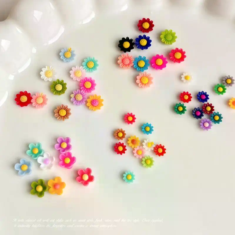 Summer Vibe Sunflower Nail Cha - Resin Art Using Flowers 리뷰 및 가격