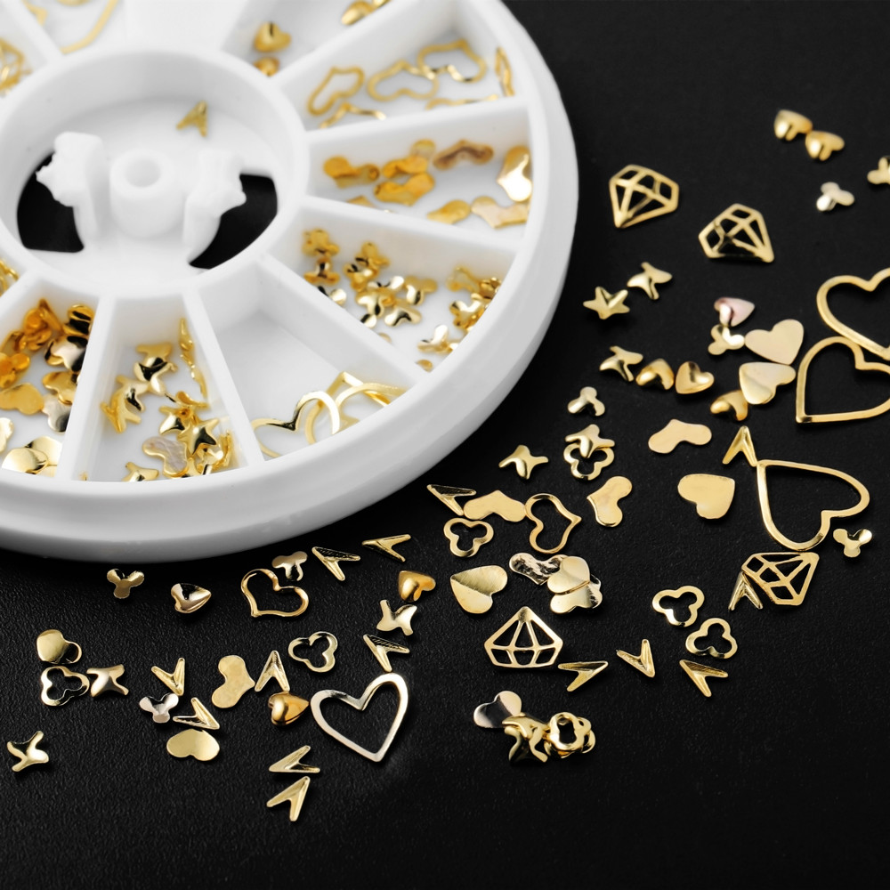1Box Gold Nail Art Glitter Met - Resin Art Frame 리뷰 및 가격