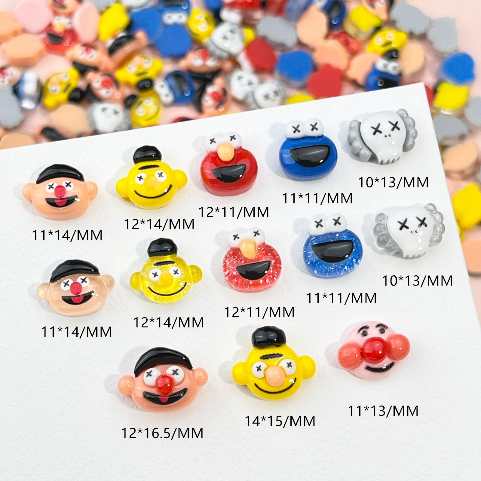 100pcs Cartoon for Anpanman Na - Resin Art Accessories 리뷰 및 가격