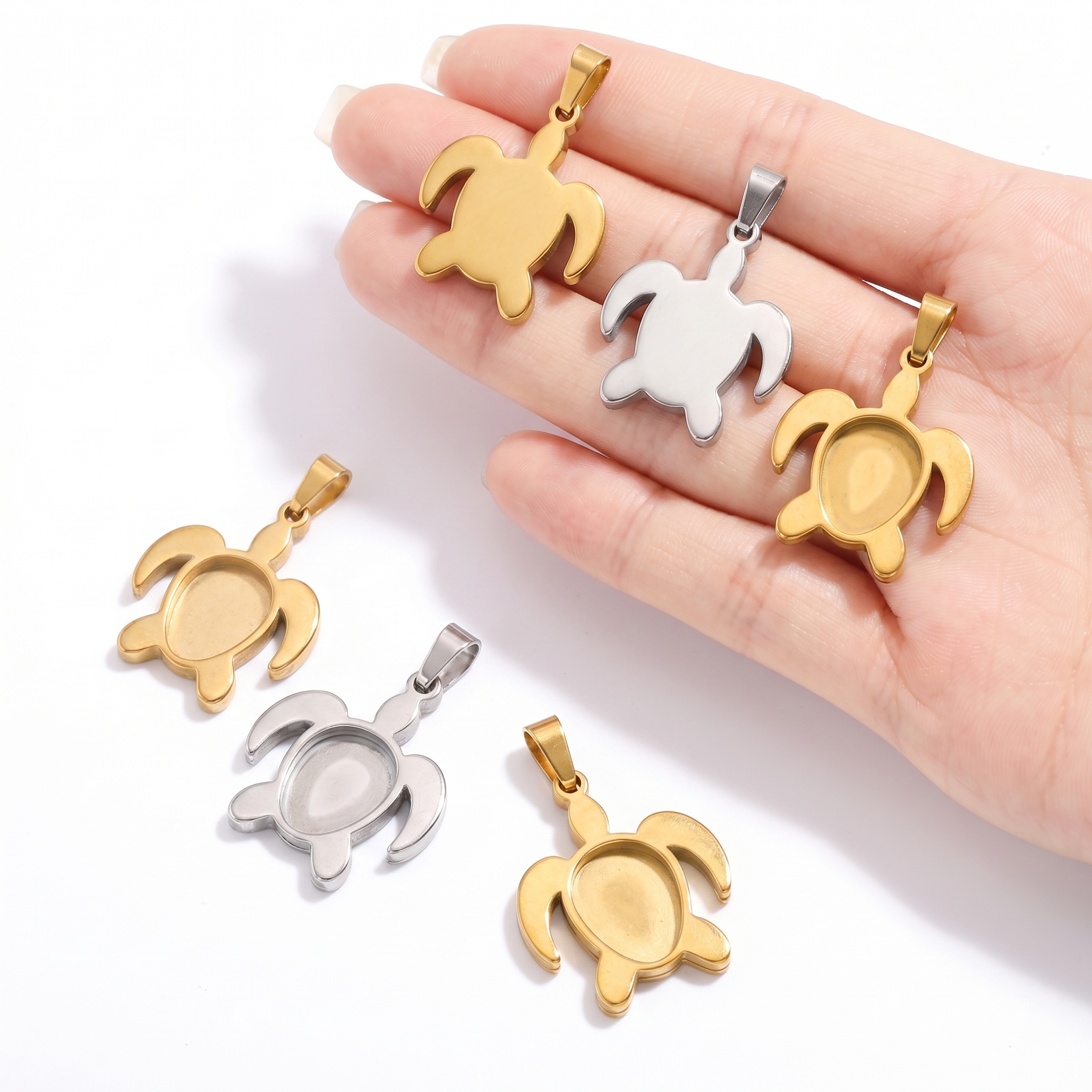 5pcs Stainless Steel Turtle Pe - Resin Art Notes 리뷰 및 가격