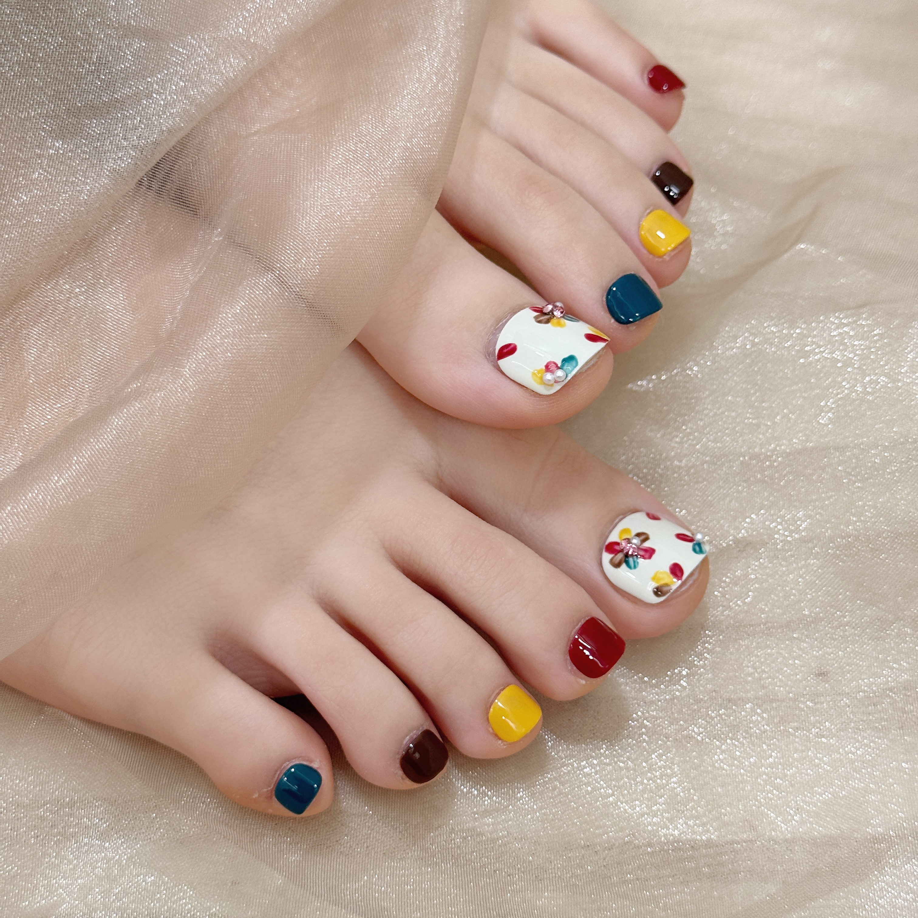 12pcs Handmade Pressed Foot Na - Resin Art Using Flowers 리뷰 및 가격