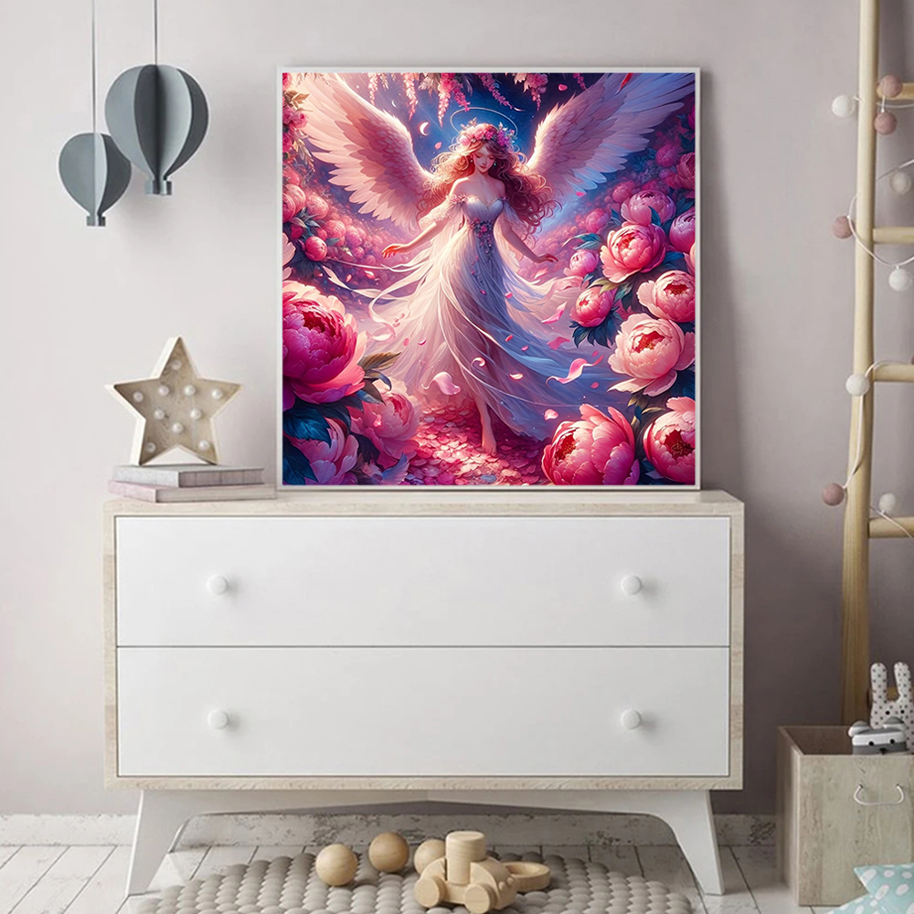 Momoart Diamond Mosaic Girl Po - Resin Art Of Rose 리뷰 및 가격