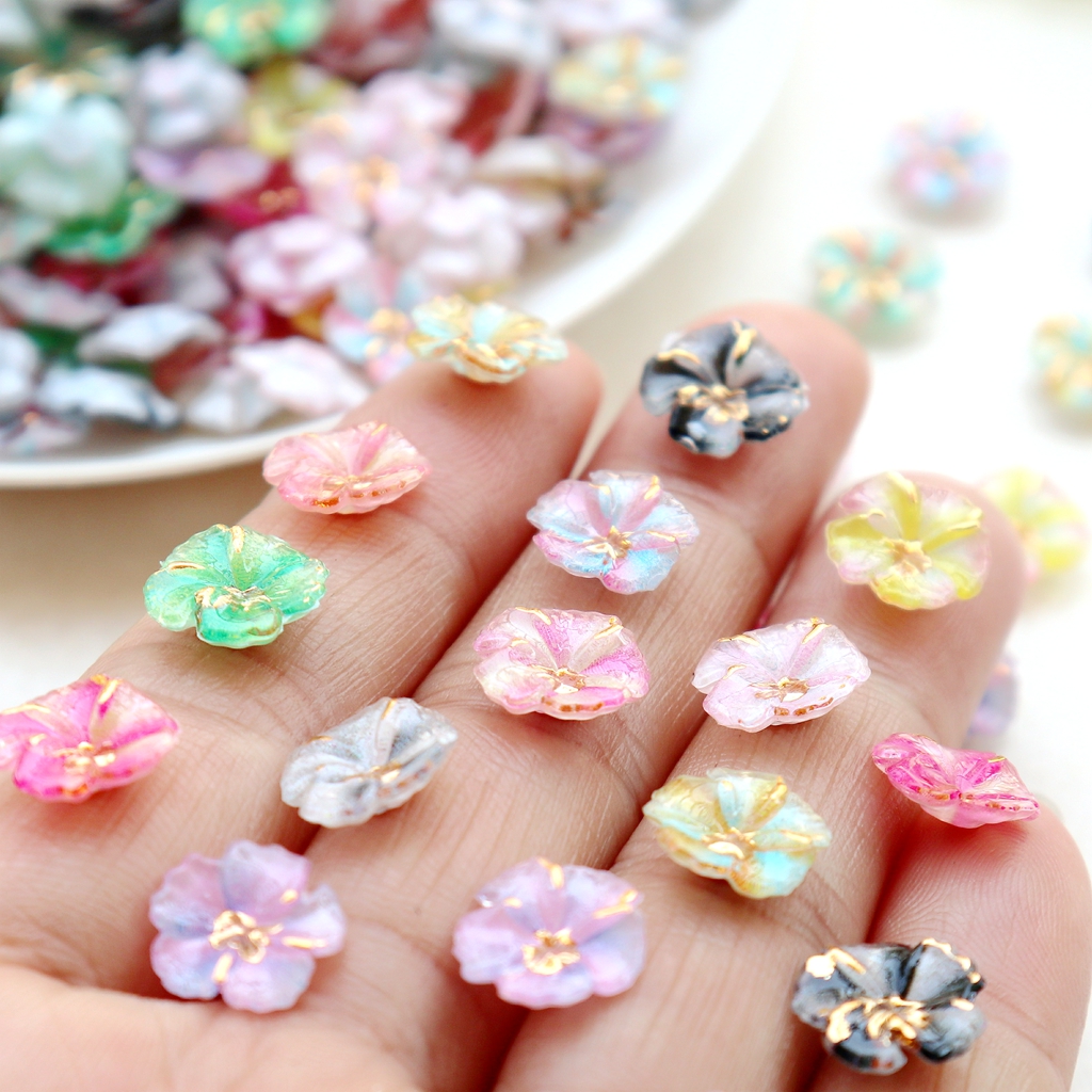 30pcs Mini Resin Flower Caboch - Resin Art And Decor 리뷰 및 가격