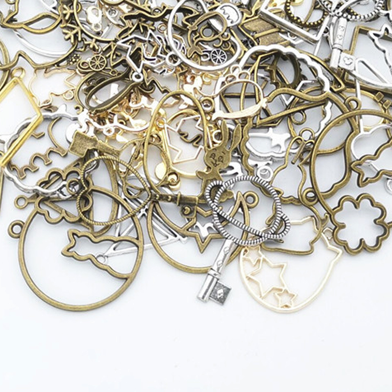 50g 100g DIY Mixed Charms Pend - Resin Art Frame 리뷰 및 가격