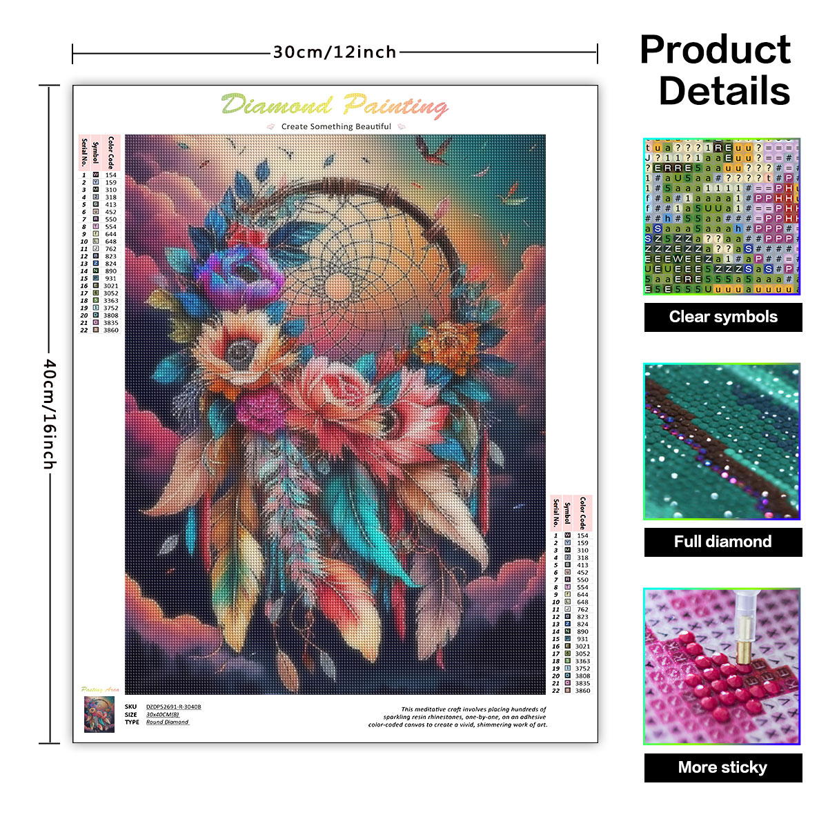 Frameless, Diamond Painting Dr - Resin Art Of Rose 리뷰 및 가격