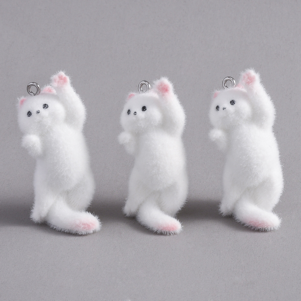 2pcs Flocking Little Cat Resin - Resin Art Notes 리뷰 및 가격