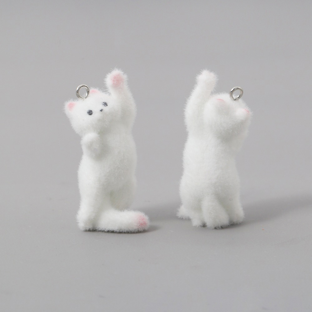2pcs Flocking Little Cat Resin - Resin Art Notes 리뷰 및 가격