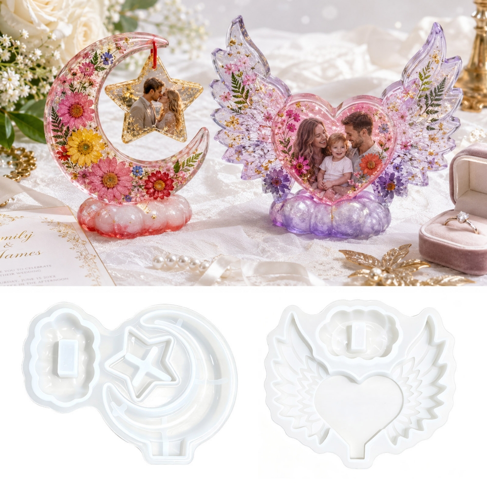S0308 Heart Shaped Photo Frame - Resin Art Frame 리뷰 및 가격