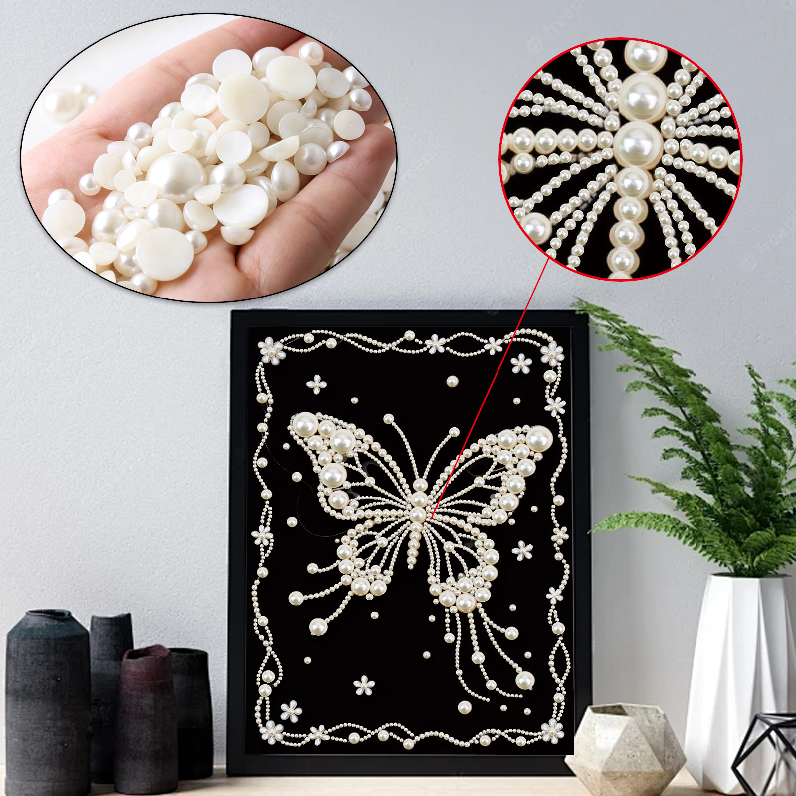 DIY Pearl Painting Art Kits fo - Resin Art Frame 리뷰 및 가격