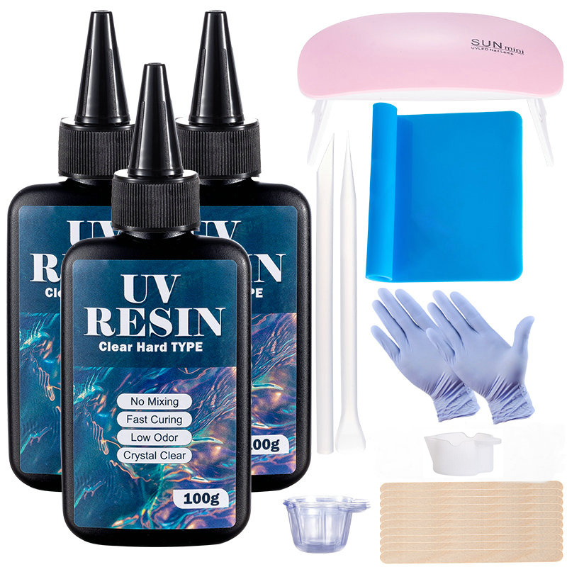 100g/250g Clear UV Resin Hard  - Uv Resin Clear Hard 리뷰 및 가격