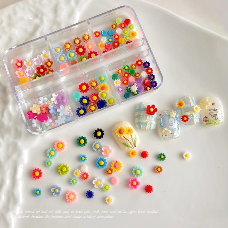 Summer Vibe Sunflower Nail Cha - Resin Art Using Flowers 리뷰 및 가격
