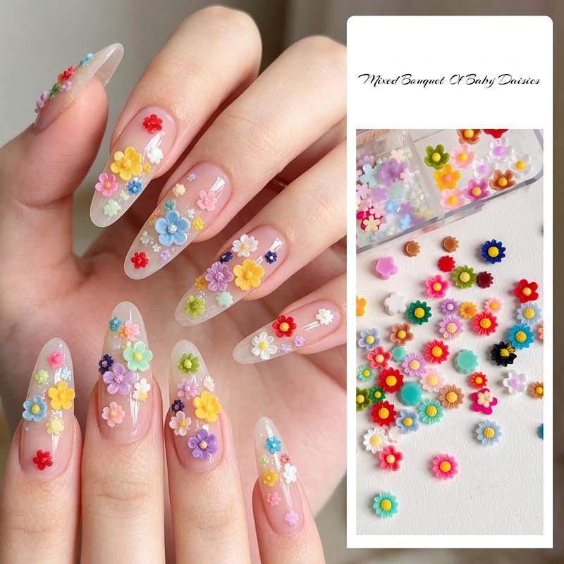 Summer Vibe Sunflower Nail Cha - Resin Art Using Flowers 리뷰 및 가격