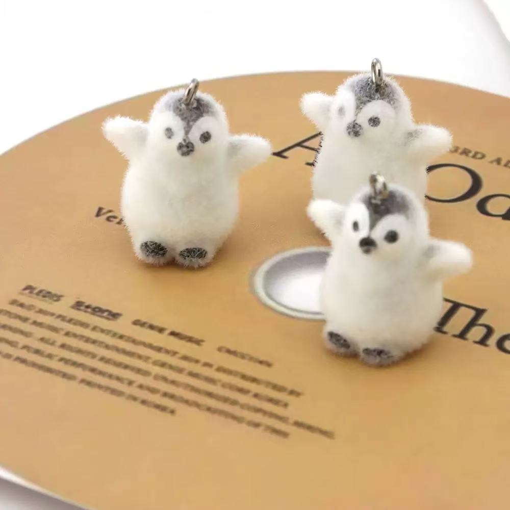 5pcs Flocking Small Penguin Re - Resin Art Notes 리뷰 및 가격